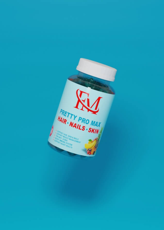FM Pretty Promax (Skin & Nails Gummies) - 60pcs