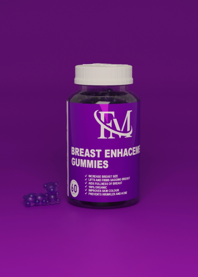 FM Breast Enhancement Gummies - 60pcs