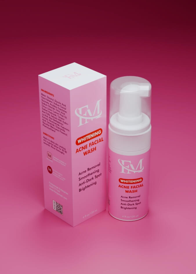 FM Whitening Acne Facial Wash