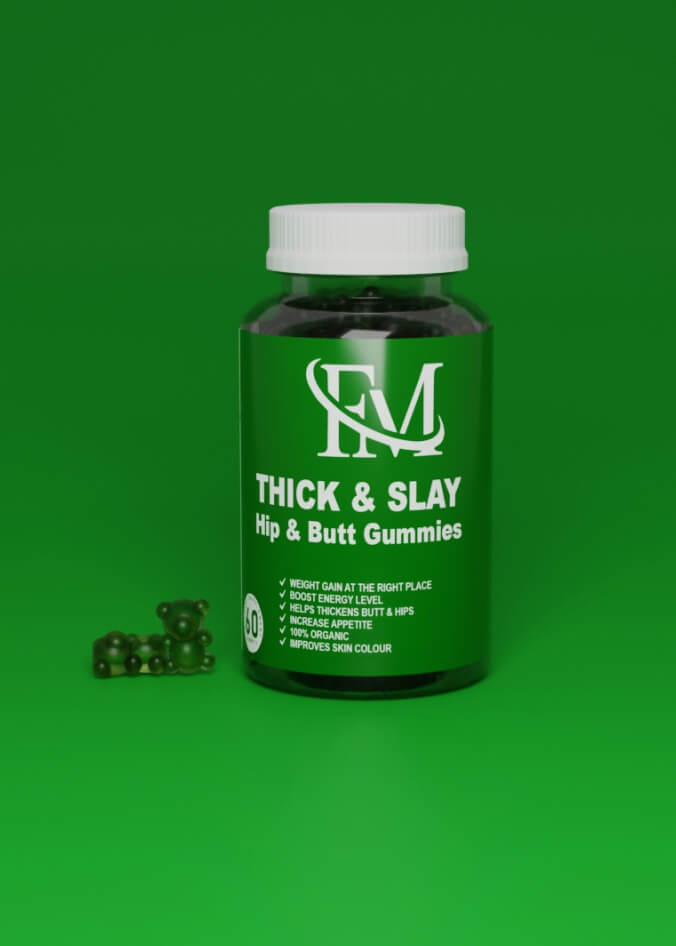 FM Thick & Slay (Hip & Butt Gummies) - 60pcs