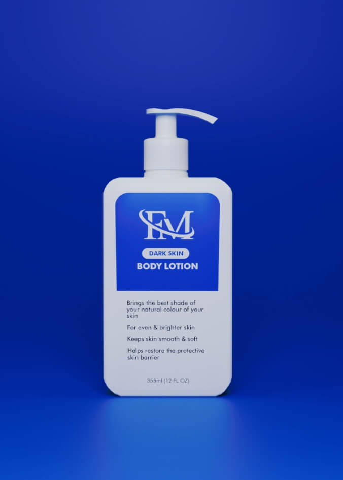 FM Dark Skin Body Lotion